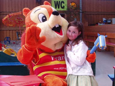 Franki mit Fan
